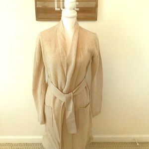 Barrow and grove 100% cashmere house sweater/robe